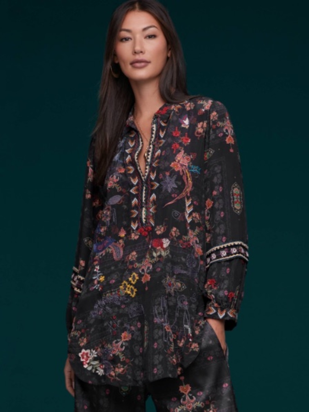 Biya Johnny Was Gila Tunic in Aggie XS / S